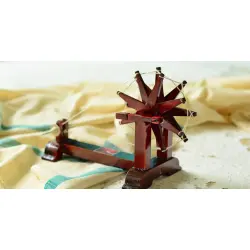 Swavalamban ~ Charkha { Brown . 31cm }